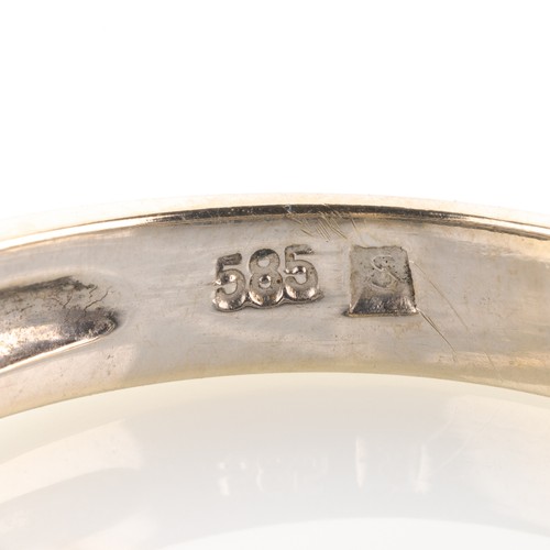 Vintage Damenring 585er Gold mit 0.50ct Brillanten - Bild 5 von 6