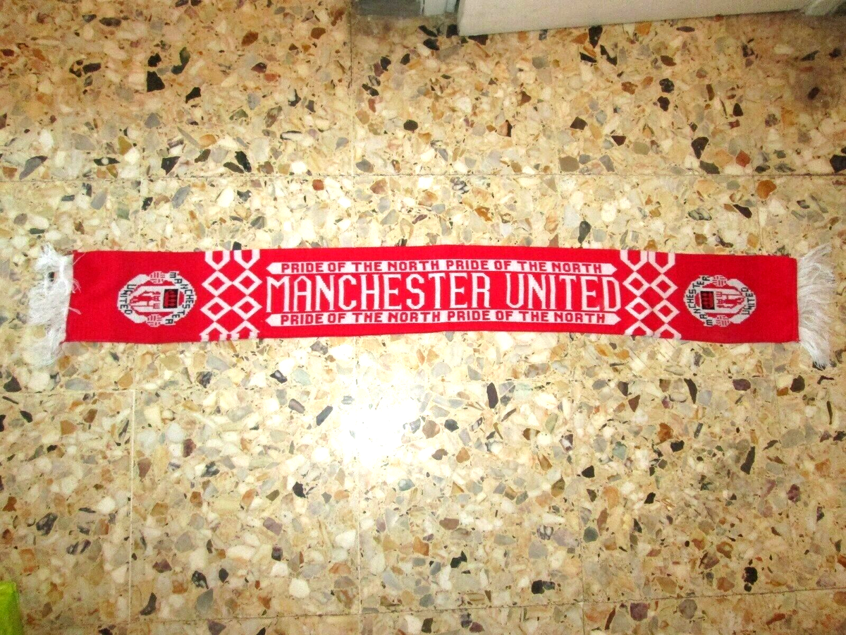 Fanion Vintage Manchester United – Banderin, Pennant Ou