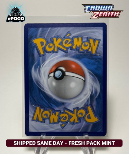 Zacian V 095/159 Holo Ultra Rare Pokemon TCG: Crown Zenith MINT SHIPPED TODAY - Picture 2 of 2