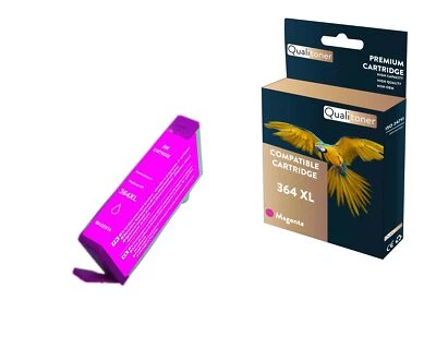 Cartouche pour HP 364XL compatible Magenta x 1 QUALITONER - Photo 1/4