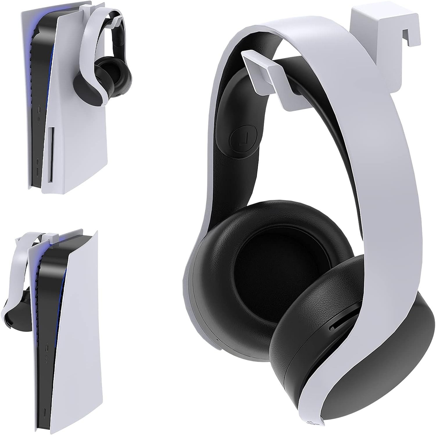Headset Holder for Ps5/For PS5 Slim/ PS5 Pro, Hook Hanger for PS5 Headphone H...-image