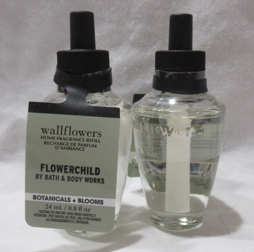 White Barn Bath & Body Works Wallflower Refill Bulb Lot Set of 5 FLOWERCHILD - Picture 2 of 3