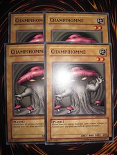 YU-GI-OH! COM CHAMPIHOMME PLAYSET (LOT DE 4) CP08-FR012 CHAMPION PACK8 NEUF MINT