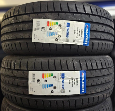 2X FALKEN AZENIS FK520 205/40 ZR18 XL 86Y UHP CAR TYRES 205 40 18