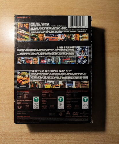 The FAST AND THE FURIOUS ultimate collection Usato BOX DVD PERFETTI 3 DVD - Foto 7 di 8