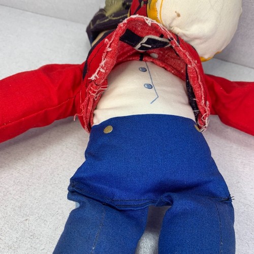 Vintage Christmas Nutcracker Drummer Boy Plush 20" Classic Holiday Decoration - Picture 10 of 12