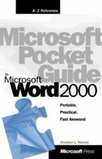 Microsoft Pocket Guide to Microsoft Word 2000 by Stephen L. Nelson