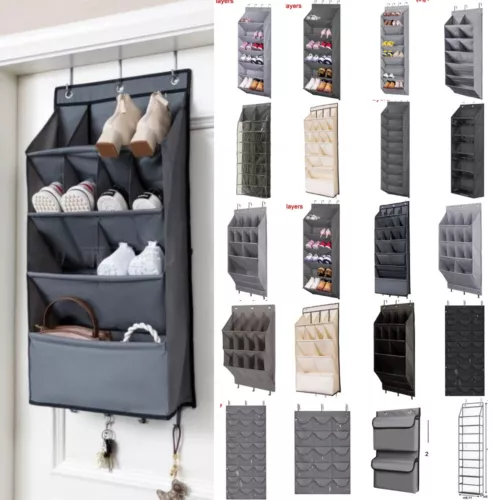 Hängeaufbewahrung Wand Tür Organizer Hängeorganizer Hängeregal 9-24 Taschen DE