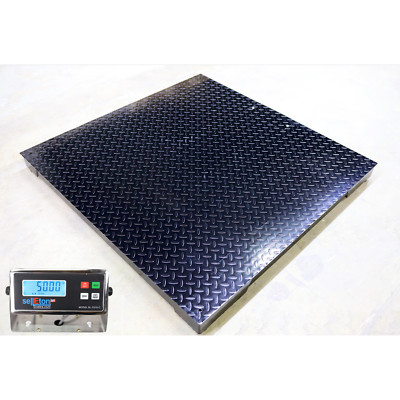 Floor Scale pallet Scale warehouse industrial 5000 Lb X 1 lb  40'' X 40''