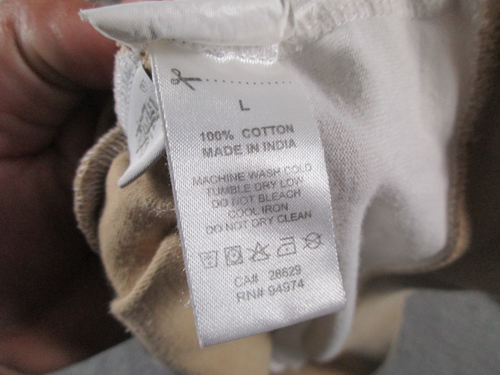 Stussy Hoodie Mens Large Brown White Rugby Pullover Streetwear Retro 90s - Picture 7 of 11