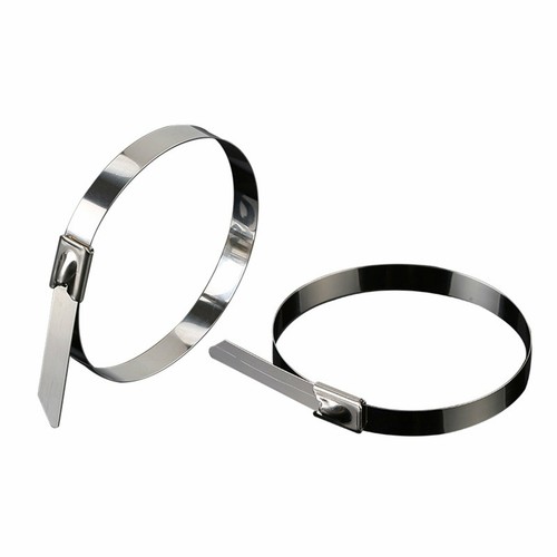 UP 200X Stainless Steel Cable Self Locking Ties SS304 Zip Strap Wrap 150mm-300mm - Picture 9 of 11