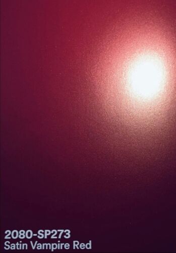 PELÍCULA ENVOLVENTE VEHÍCULO PREMIUM ROJO VAMPIRO SATINADO 3M 2080 SP273 - Imagen 2 de 100