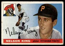 1955 Topps Nelson King Rookie Pittsburgh Pirates #112
