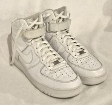 Nike Air Force 1 High '07 Men's Sz 11.5 Basketball Shoes 315121-115 Triple White