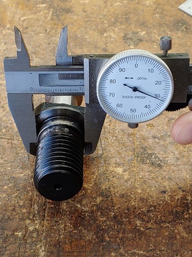 60 Degree Retention Knob for Cat 50 Taper Tool Holders, ("Pull Stud") CV50-RS60 - Picture 3 of 8