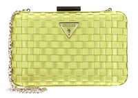 Guess Twiller Minaudiere Bag Clutch UmhäNgetasche Tasche Chartreuse Khaki Neu