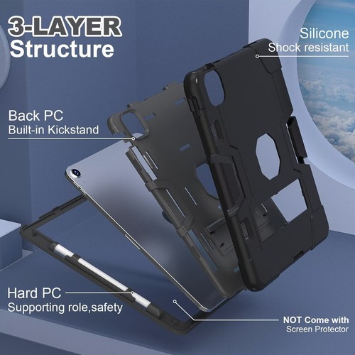 For iPad Air 13 Inch Case M3 2025/ M2 2024, Heavy Duty Shockproof Protective - Picture 53 of 100