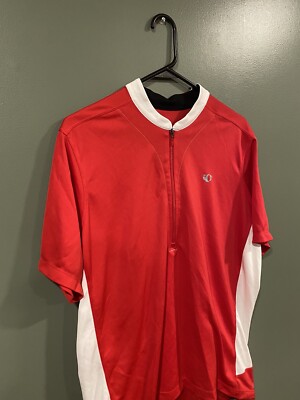 セレクト mukupi Pearl Izumi Mens Select Series Cycling Zip Jersey Red White
