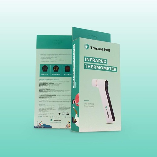 Termómetro digital de frente EPI Trusted comprobación de temperatura - 1 año de garantía - Imagen 3 de 6
