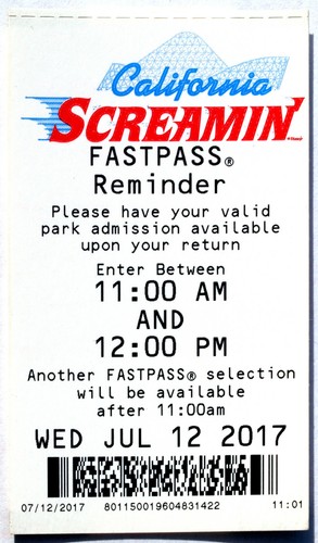 1st Month Disney Fastpass with Lower Case Instructions and Earlier Return Times - Picture 3 of 4