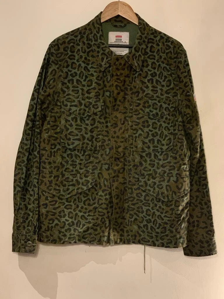 Ss10 Supreme M 51 léopard camouflage. Taille L rare pièce de graal