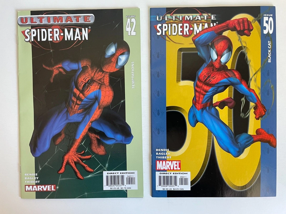 Marvel Comics Ultimate Spider-Man 1 (K-B Reprint) 39 41 42 43 44 45 46 47  48 49