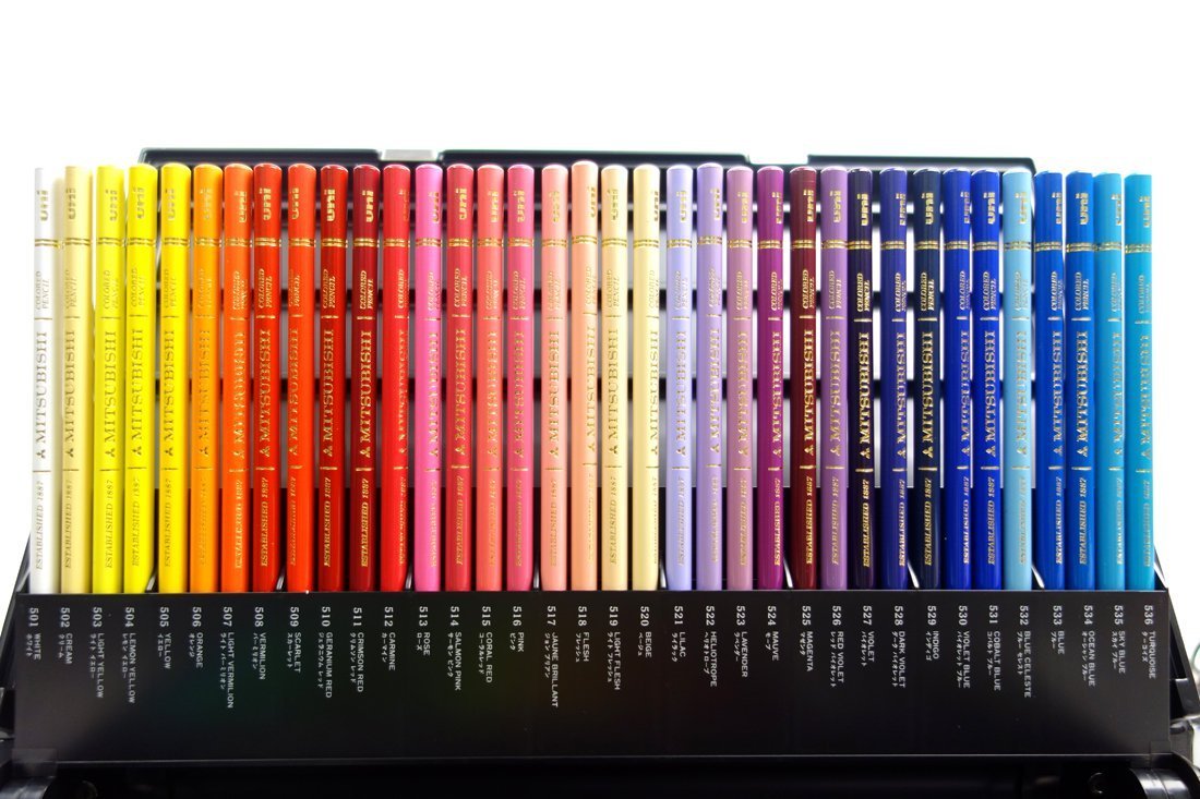 筆記具 uni colored pencil 72 s-l400.jpg