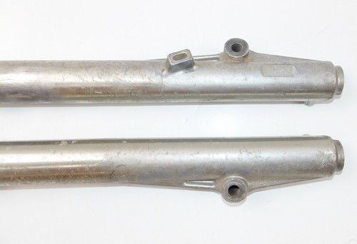 1979 SUZUKI PE RM 250 FRONT FORK SUSPENSION TUBES SLIDERS CAPS VINTAGE 36mm - Picture 4 of 7