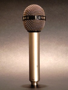 Details about AKG D707C MICROPHONE (VINTAGE MICROPHONE)