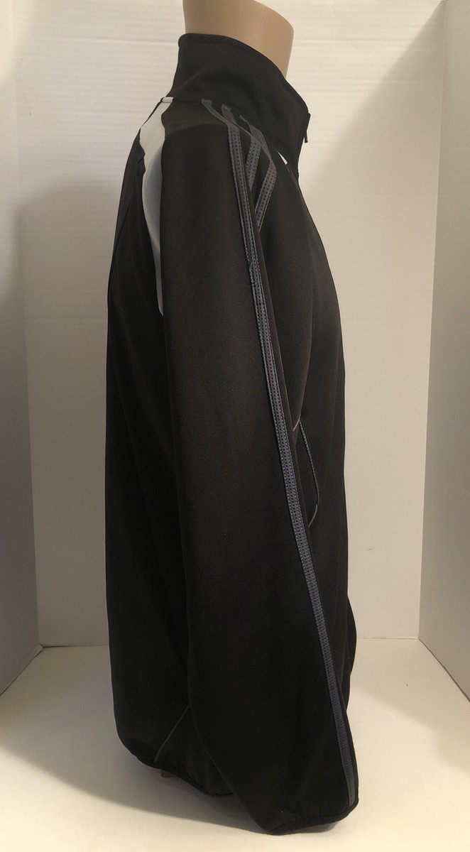Adidas Men's Small Full Zip Black And Gray Track Jacket | eBay Adidas Men's Small Full Zip Black And Gray Track Jacket | eBay