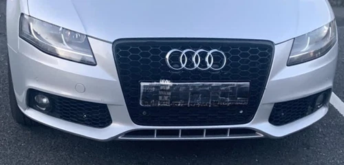 Per Audi 285mm Supporto Griglia A nido d'ape Anteriore Badge/Logo/Emblema/Griglia/Supporto - Foto 17 di 23