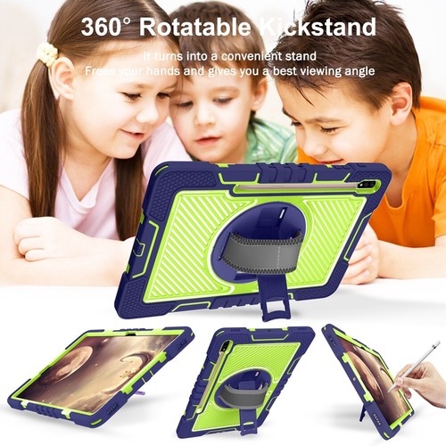ShockProof Rugged Case Cover For Samsung Galaxy Tab S7 FE T730 S7+ Tablet 12.4'' - Picture 9 of 18
