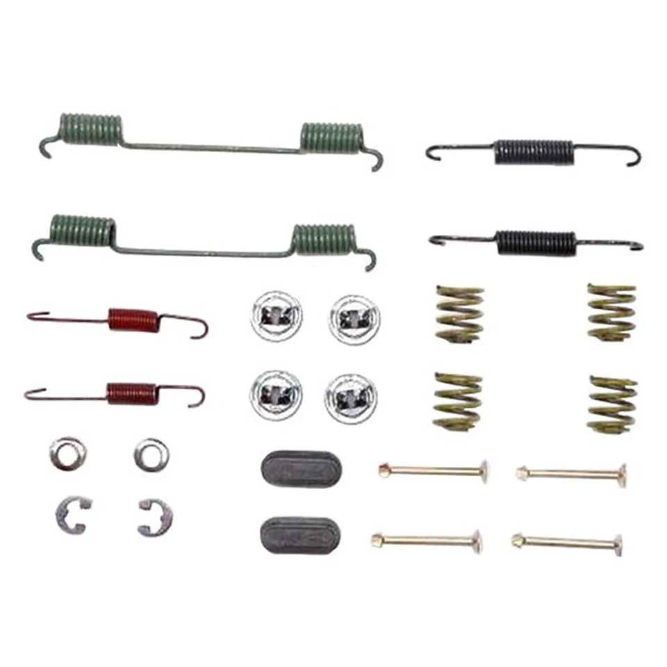 Rear Brake Drums & Brake Shoes Hardware Spring Kit Fits 1983-1986 Dodge 600 - Image 2 of 4