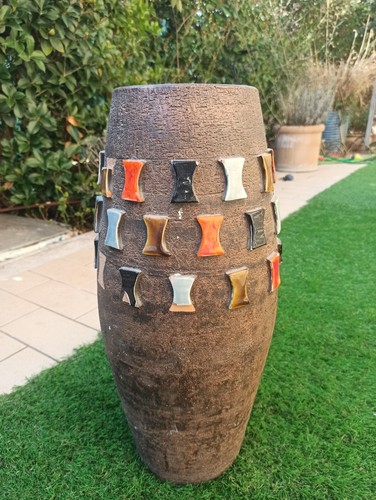 Vaso Portaombrelli design Bitossi Aldo Londi in ceramica anni 50 - Foto 16 di 24