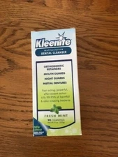 Kleenite Dental Cleanser, 9 oz bottle for 90 cleanings.  Ideal for orthodontics