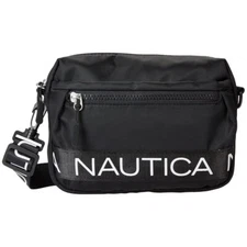 Nautica Bean Bag 2 Crossbody Waistpack Black CN1415-N08