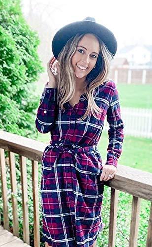 Unisex Chic Color Block Fedora Hut Wollmischung Schwarz Kaffee - Bild 4 von 5