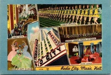 Vintage PPC - Radio City Music Hall - F18924