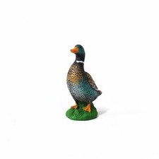 Mandarinenten-Figur realistisches Design mini Harz Enten Miniaturgr&ouml;&szlig;e