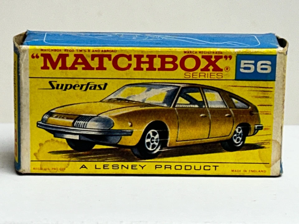 Matchbox Superfast No. 56 BMC 1800 Pininfarina with Original Box, Nice - image 3 of 4
