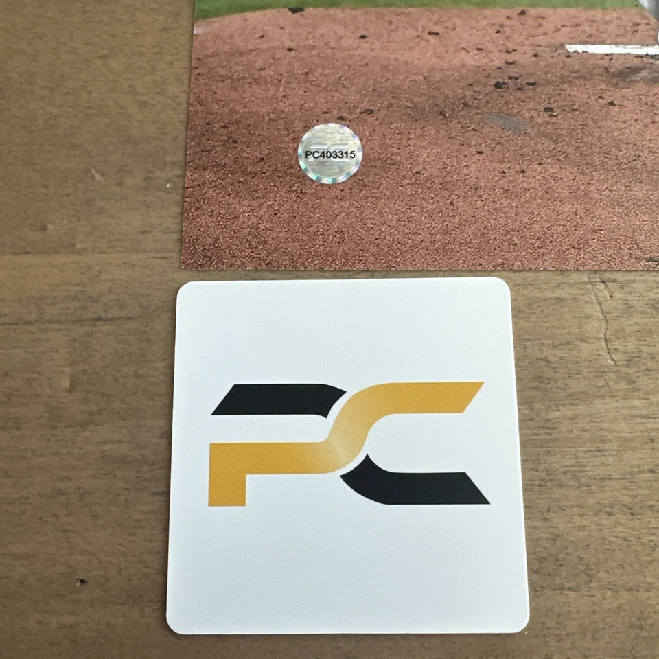 Foto autografiada firmada por Gerrit Cole 8,5x11 certificado de autenticidad New York Yankees MLB Foto 4 de 4