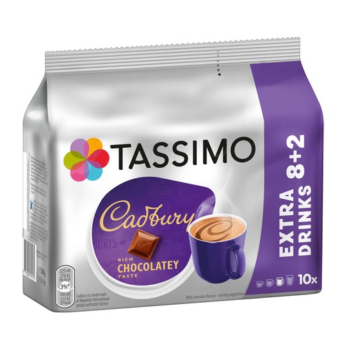TASSIMO Kapseln Heiße Schokolade Paket 3x Milka + 3x Cadbury - 60 Kakao-Getränke - Bild 10 von 14