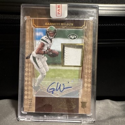 Panini 2022 Chronicles Timeless Treasures Garrett Wilson Jets TT-GAW Auto /25