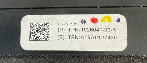 2016 - 2020 Tesla Model X Charge Port Assembly 1026041-00-K - Picture 2 of 8