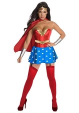 Rubies DC Comics Wonder Woman Costume adult collectible edition corset cape act