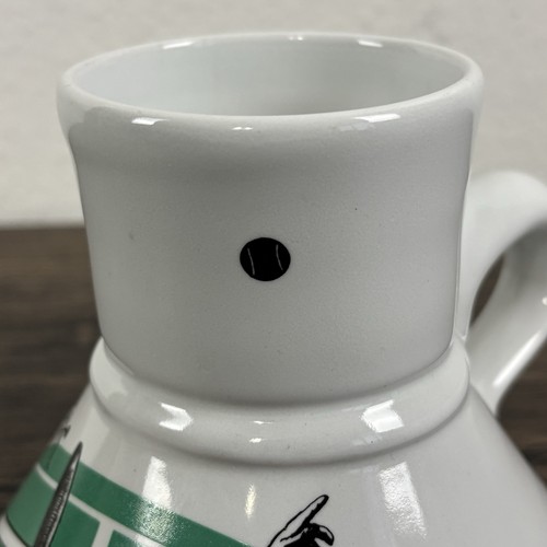 Vintage 1980s Feltman Langer 1984 Tennis No Spill Coffee Mug “Bearly Surviving” - Picture 12 of 20