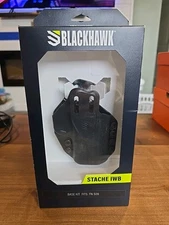 Blackhawk 416086BK: Stache Iwb Holster Fn 509 Base Kit Bk Fn 509 Compact/Midsize