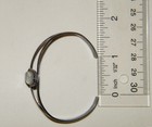 Vtg Navajo TEME STERLING SILVER CUFF BRACELET Turquoise-MOP-Onyx-Carnelian Inlay — photo 10