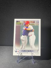 2022 Topps Series 2 Wander Franco Rookie RC Bryce Harper MVP Meets Rookie MLB