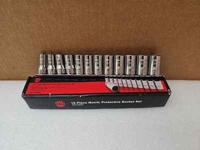 Mac Tools 12 Piece Metric Protective Socket Set SSPX12MCR